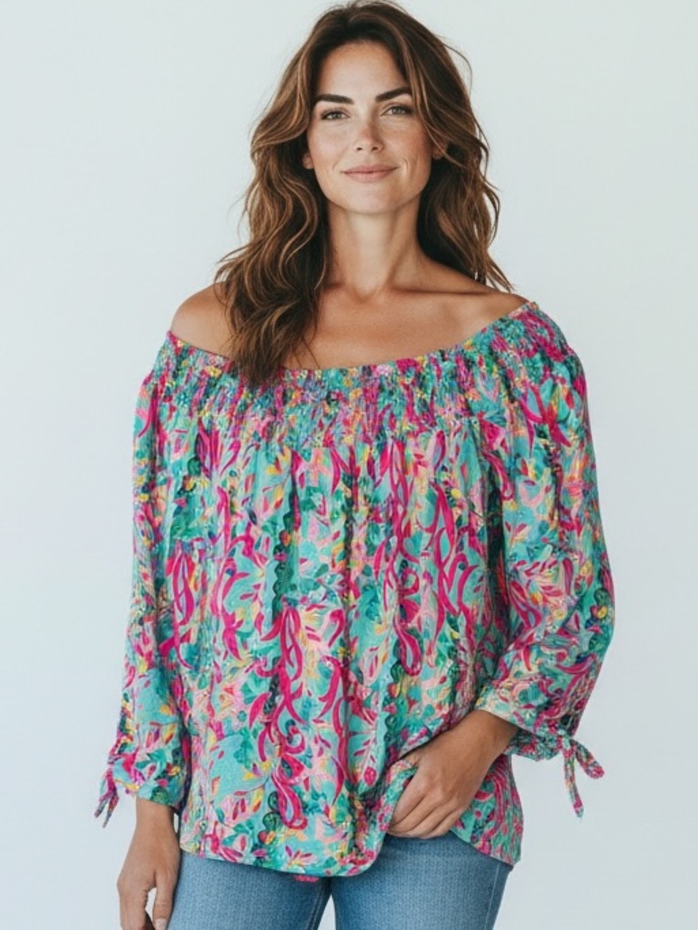 Lilly Pulitzer Cyla Off Shoulder Romper Size M Multi Seaweed
Samba